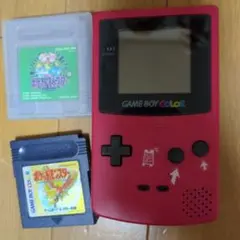 ゲームボーイカラー 本体 ＋ポケットモンスター　ソフト付き