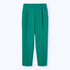 GU ストレッチテーパードパンツ L グリーン