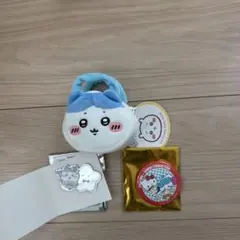 ハチワレ　ぬいふわトート　缶バッチ　まじかるにいかわミラーステッカー