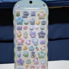 サンリオ　コットンパフィーシール 　はぴだんぶい