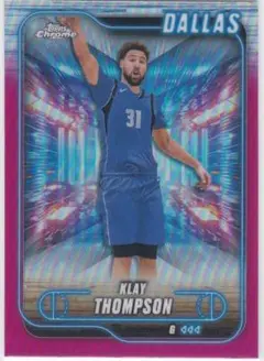 KLAY THOMPSON 24-25 TOPPS CHROME MAGENTA