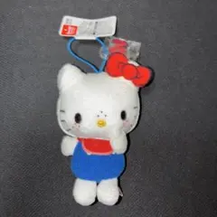 モンチッチ×ハローキティおそろいアクリルチャーム付きマスコット　サンリオ　タグ付