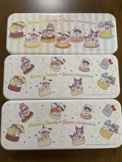 【未使用】なにわ男子　サンリオ　缶ケース　3個セット