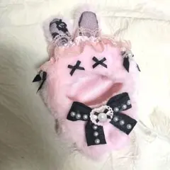 ✖︎♡ばってんおめめの地雷うさぎちゃん♡✖︎ 着ぐるみ　うさぎ　10cm いつぬい