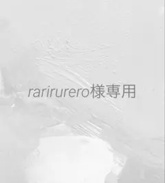 rarirurero様専用　おまとめ2点