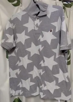 A BATHING APE 星柄ポロシャツ
