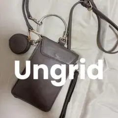 【激安】【Ungrid】サコッシュ　アングリッド　マルチリングショルダーのサムネイル
