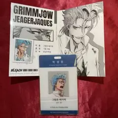 bleach 韓国 学生証 原画展 キーホルダー グリムジョー