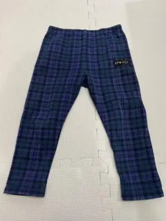 本日最終値下げ❤️KP チェック柄 裏起毛パンツ 100