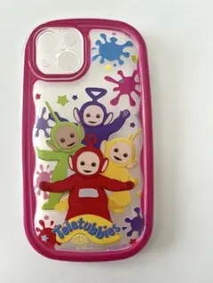 テレタビーズ iPhone13ケース ピンク