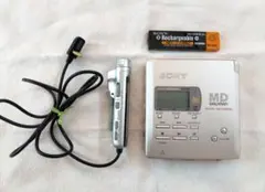 SONY MZ-E77 ガム電池 再生確認済み MDプレーヤー SONY MZ-E77 ガム電池 再生確認済み MDプレーヤー - メルカリ
