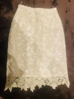 Apuweis 薄い黄色 タイトスカート サイズ1