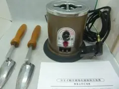 未使用品　タキイ和裁電化鏝　ランプ付き　和裁こて　和裁コテ　 鏝２本付のサムネイル