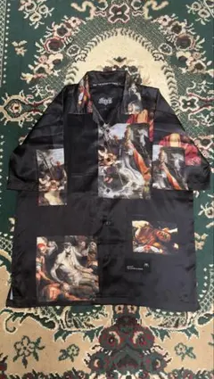 ABIGAIL Clothing Horror Print Shirt L
