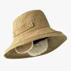 バケットハット 耳当て