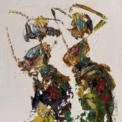 Painting acrylic on canvas 25 cm x 40 cm