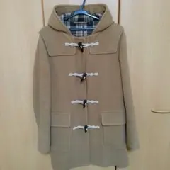 ユニクロ ウールブレンドダッフルコート ベージュ メンズM