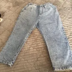 120cm ライトブルーデニムパンツ