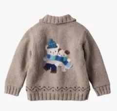 ファミリア　ニットジャケット100