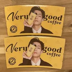 韓国 COMPOSE COFFEE V テテ カップホルダー 2枚 2025 ①