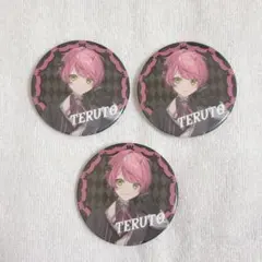 騎士X KnightX てるとくん 缶バッチ ハロウィン