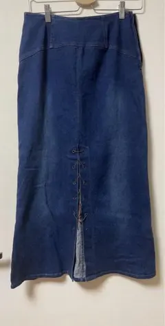 デニムロングスカート　マーメイド