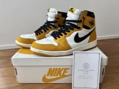 Nike Air Jordan 1 Retro High OG イエローオークル