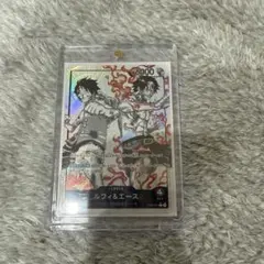 最終値下げ ワンピースカード ルフィ&エース ST30-001 リーダーパラレル