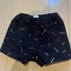 6'vocale 半ズボン 06 黒 波模様のサムネイル