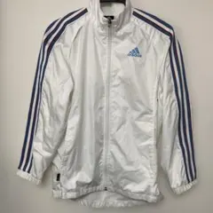 adidas ウィンドブレーカー ホワイト