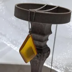 【USED・ビンテージ】べっ甲ペンダント ネックレス