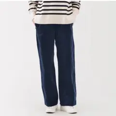 無印良品　コーデュロイ　ストレートパンツ　完売品　L