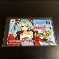 その他 e-amusement pass SDVX KONAMI 初音ミク e-amusement pass sdvx - メルカリ