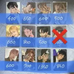 ENHYPEN enhypen ソヌ トレカ ラキドロ 抽選トレカ