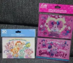 ディズニー　ポストカード　パルパルーザ　ダッフィー