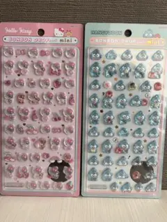 正規品　ボンボンドロップシール　ミニ　サンリオ ハンギョドン　ハローキティピンク