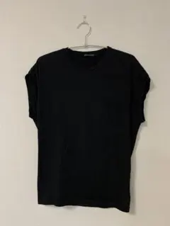 mizuiro ind 黒 半袖Tシャツ ポケット付きのサムネイル