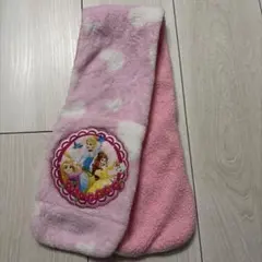 マフラー ディズニープリンセス ピンク