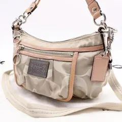 COACH Poppy 2Way One Shoulder Bag 1169