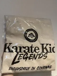 【新品未開封)映画ベストキッド　レジェンズ/カラテキッド　ノベルティトートバッグのサムネイル