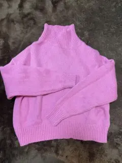 Ungrid タートルネックセーター ピンク