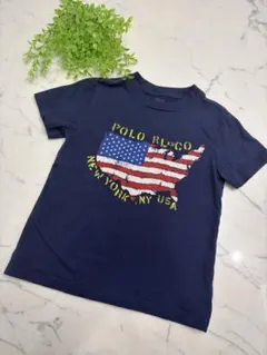 POLO RL&CO USAロゴ Tシャツ ネイビー　ポロ　ラルフローレンのサムネイル