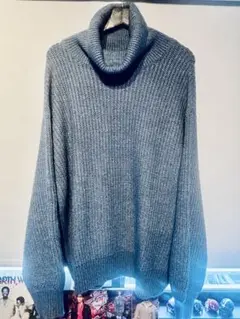 値下げ可能！HARE シルキータッチアゼニットタートルニット