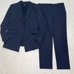 美品セオリーリュクス パンツスーツ ノーカラー 大きいサイズ 2XL