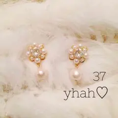 スワロ♡コットンパール チャーム37