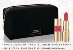 イヴ・サンローラン ルージュ ヴォリュプテ シャイン キット ポーチ