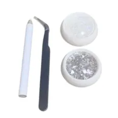 ネイルアートキット ネイルデザインツールキット ホワイト