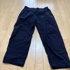 ＧＵ　327769コーデュロイシェフパンツ 紺色　　XL 股下69