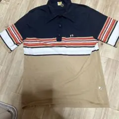Hang Ten ポロシャツ ボーダー XL ビンテージ70年代後期のサムネイル