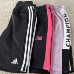 adidas他 ジャージハーフパンツ セット　130 140